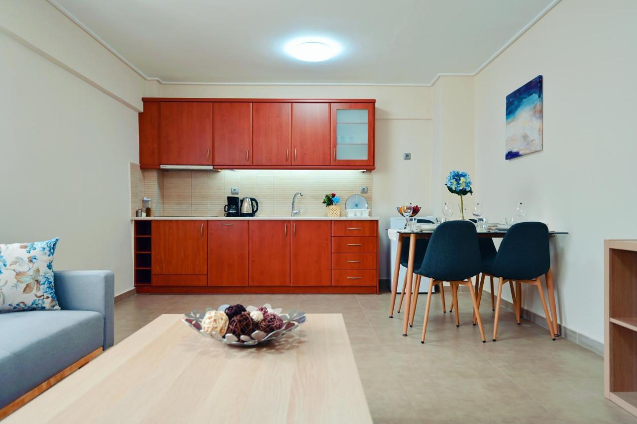 New Times Seafront Hotel Apartments Melissi Melission Екстер'єр фото
