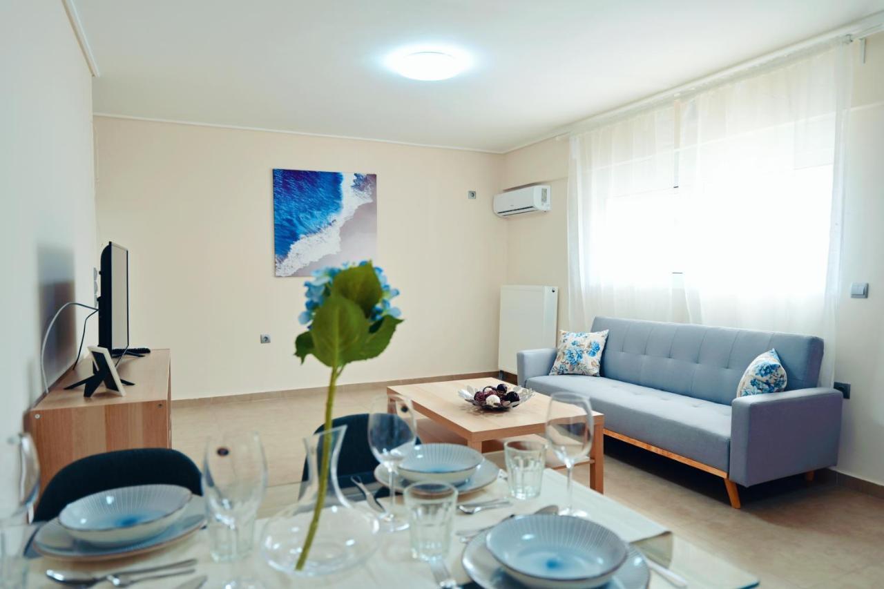 New Times Seafront Hotel Apartments Melissi Melission Екстер'єр фото
