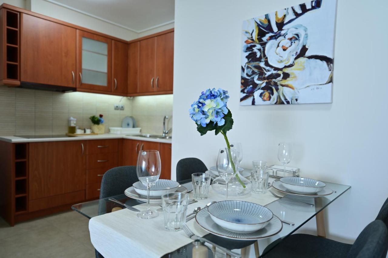 New Times Seafront Hotel Apartments Melissi Melission Екстер'єр фото